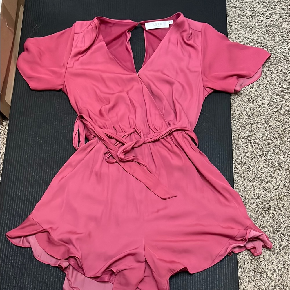 ASTR The Label Fuchsia Romper